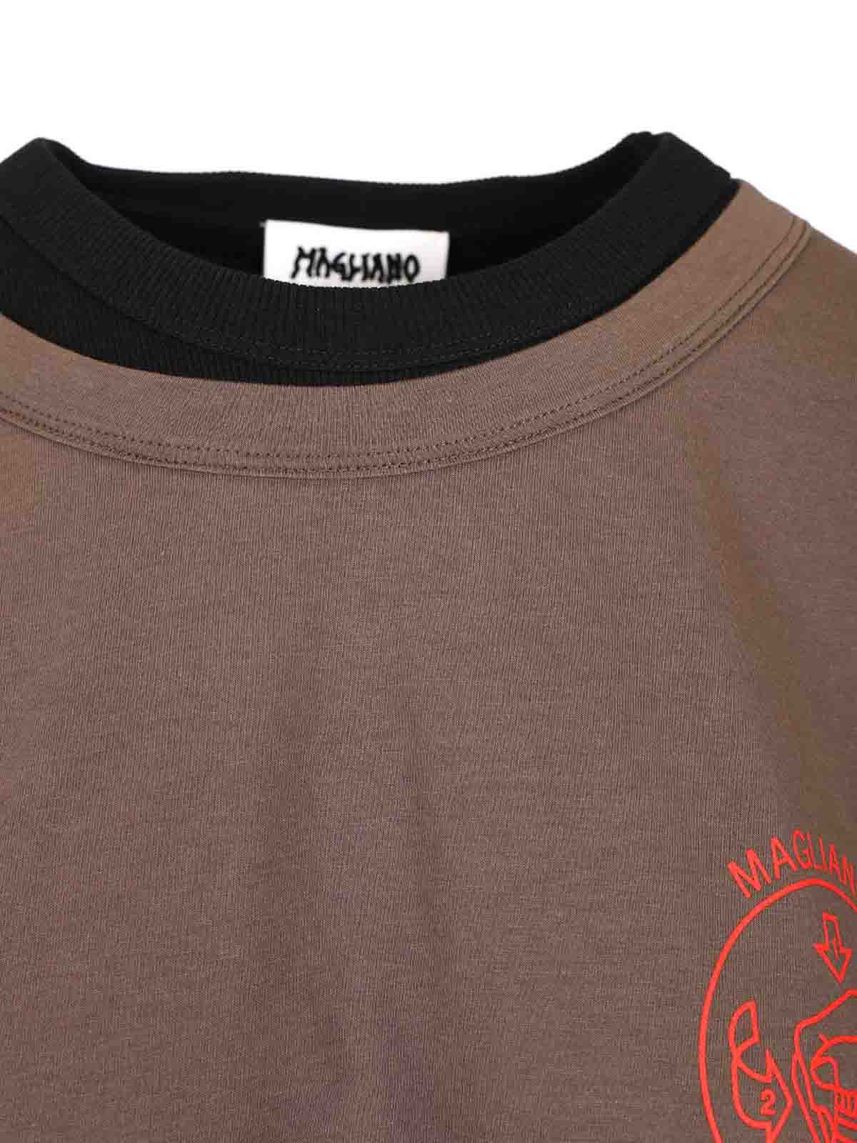 Magliano Oversized T-shirt In Gray