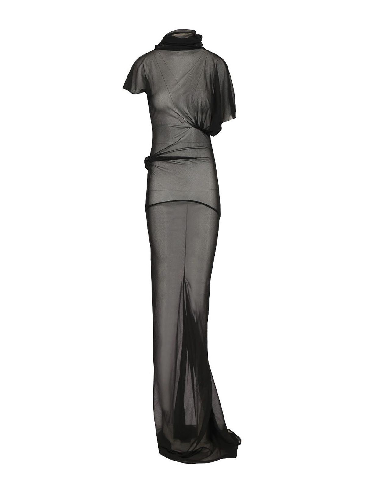 Rick Owens Lilith Long Gown In Black