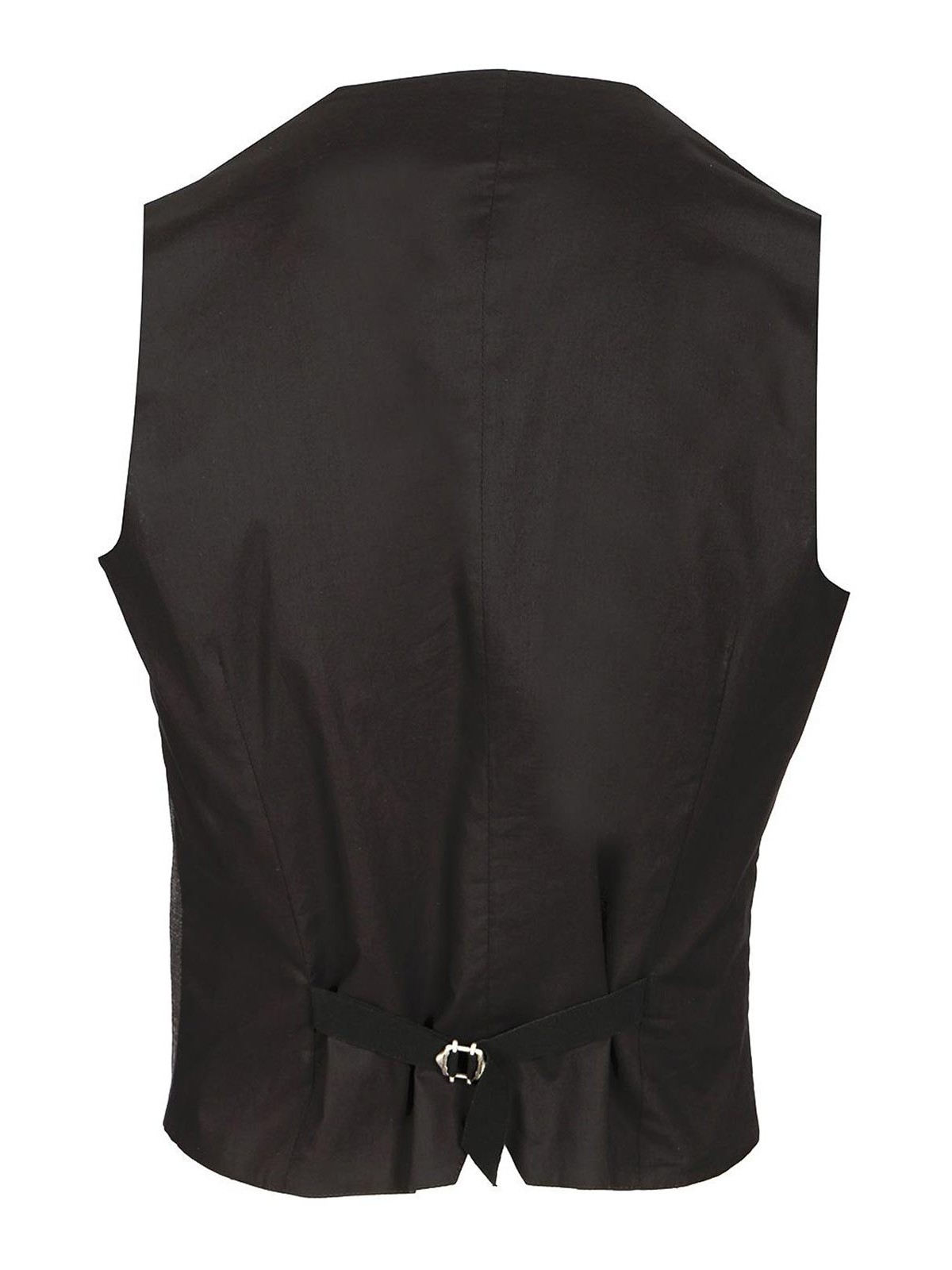 Tagliatore Gilet Revival Opsac Misto Lana Seta In Gray