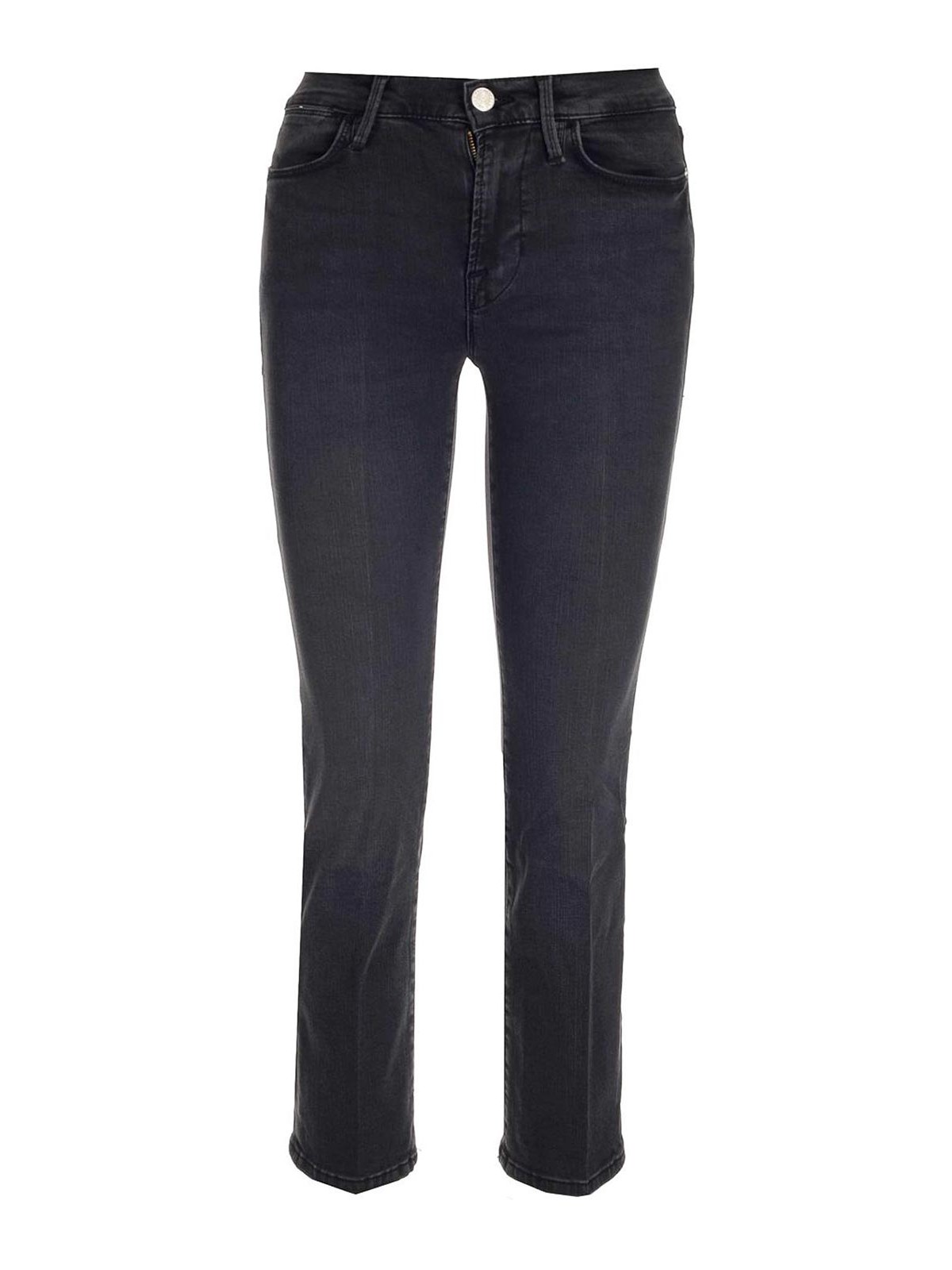 Frame Slim Fit Jeans In Black