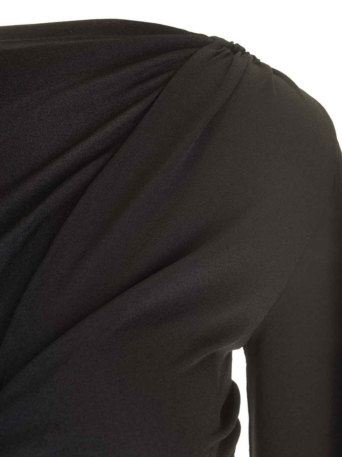 Rick Owens Jade Crop Top In Black