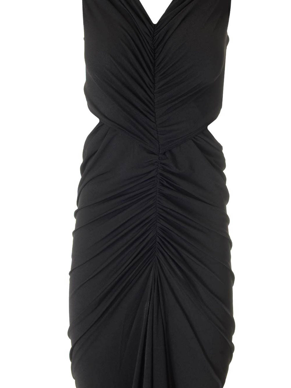 Rick Owens Poppy Long Dress In Black