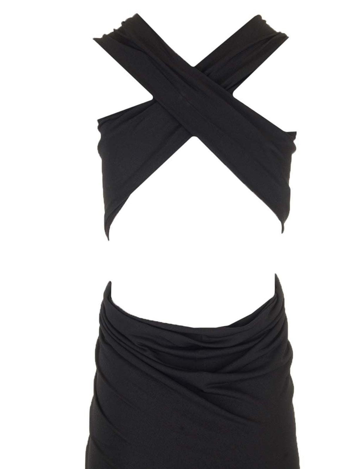 Rick Owens Poppy Long Dress In Black