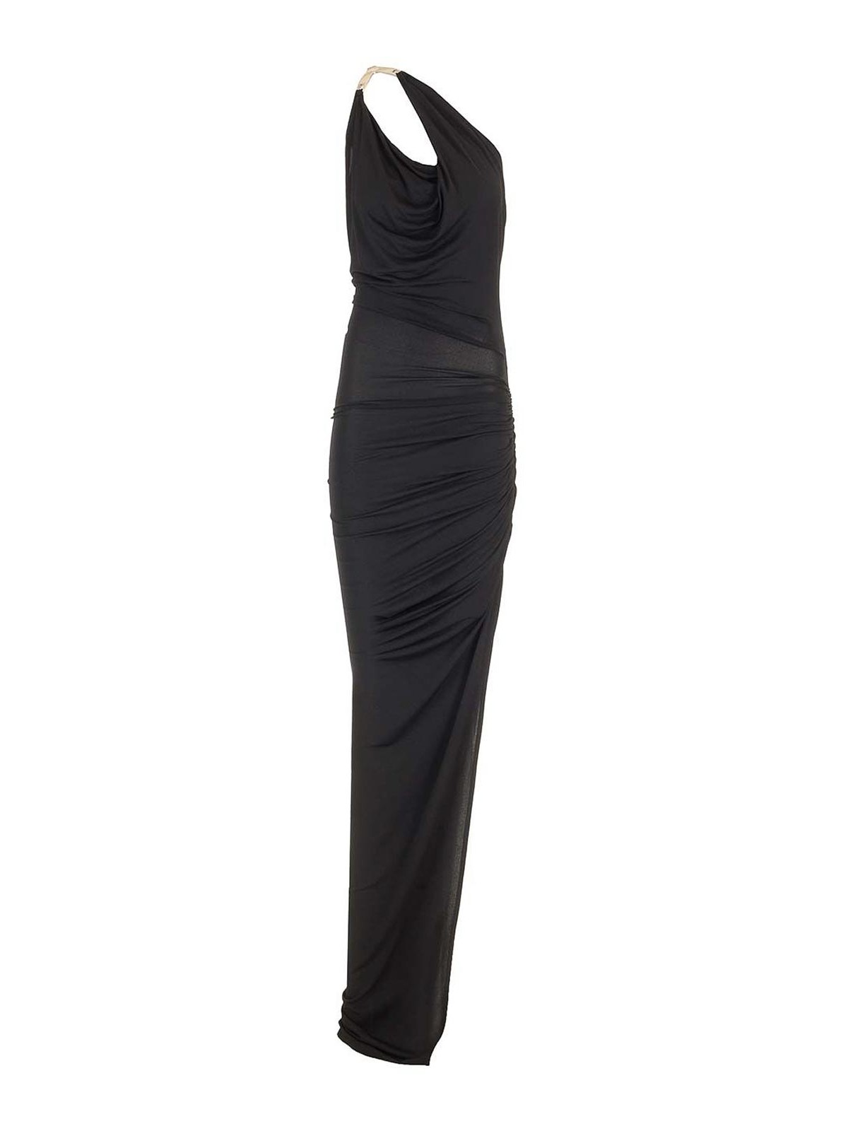 Rick Owens Hydra Aaliah Long Dress In Black