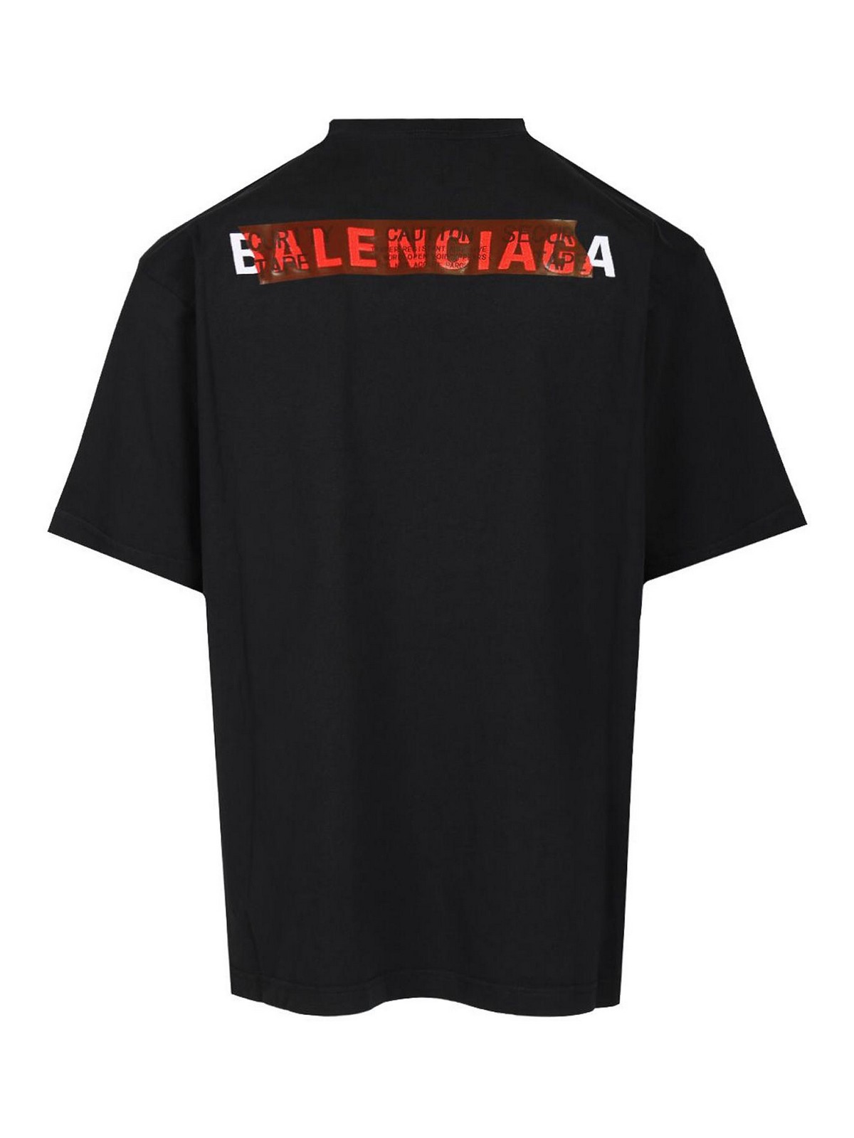 Balenciaga Oversized T-Shirt - Black - Men|764235TSVG28737