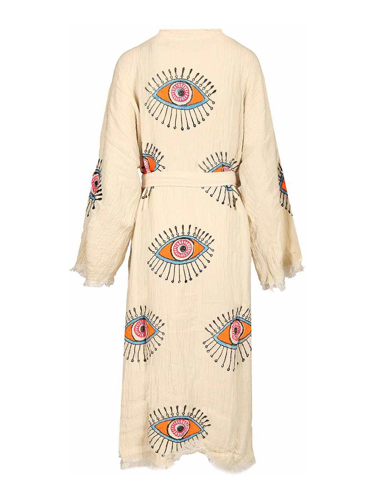 Dilan Kayhan Kimono Ibiza Jackets Multicolor In Neutral