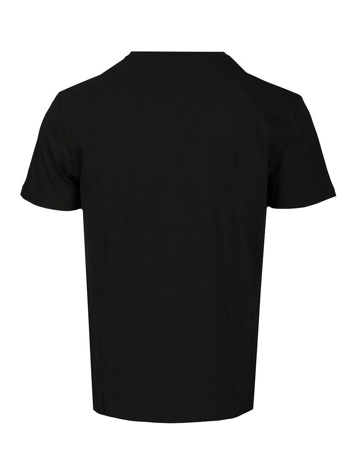 Valentino T-shirt With Signature Vlogo In Black