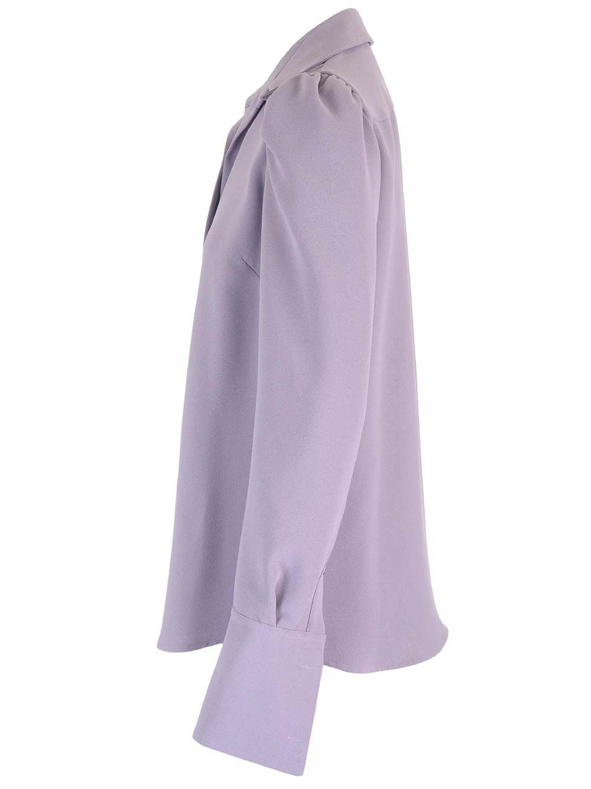 Dries Van Noten 00820-celindra 9219 W.w.shirt In Blue