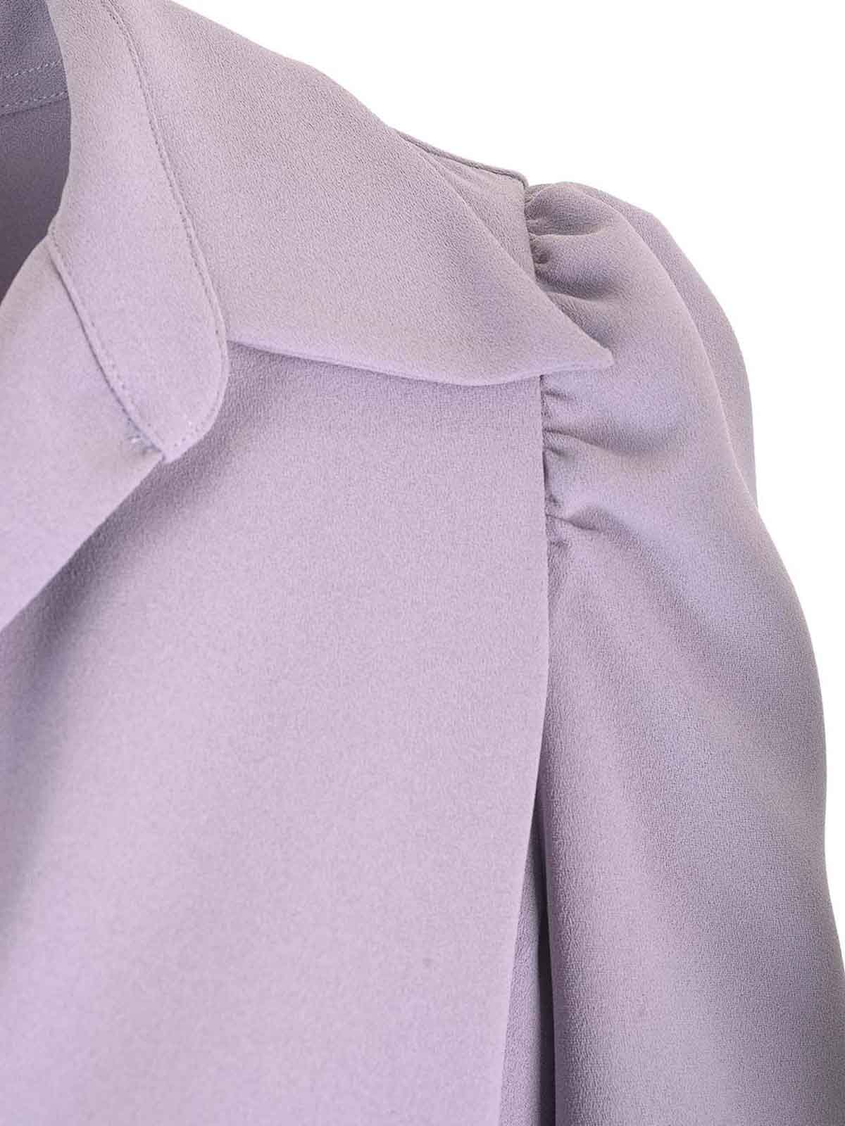 Dries Van Noten 00820-celindra 9219 W.w.shirt In Blue