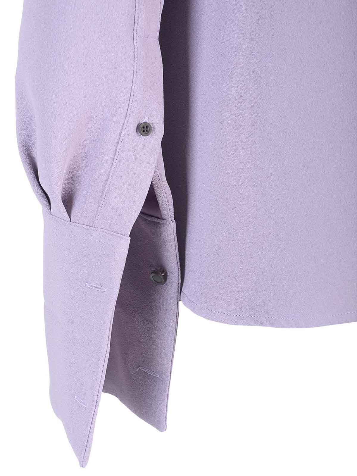 Dries Van Noten 00820-celindra 9219 W.w.shirt In Blue