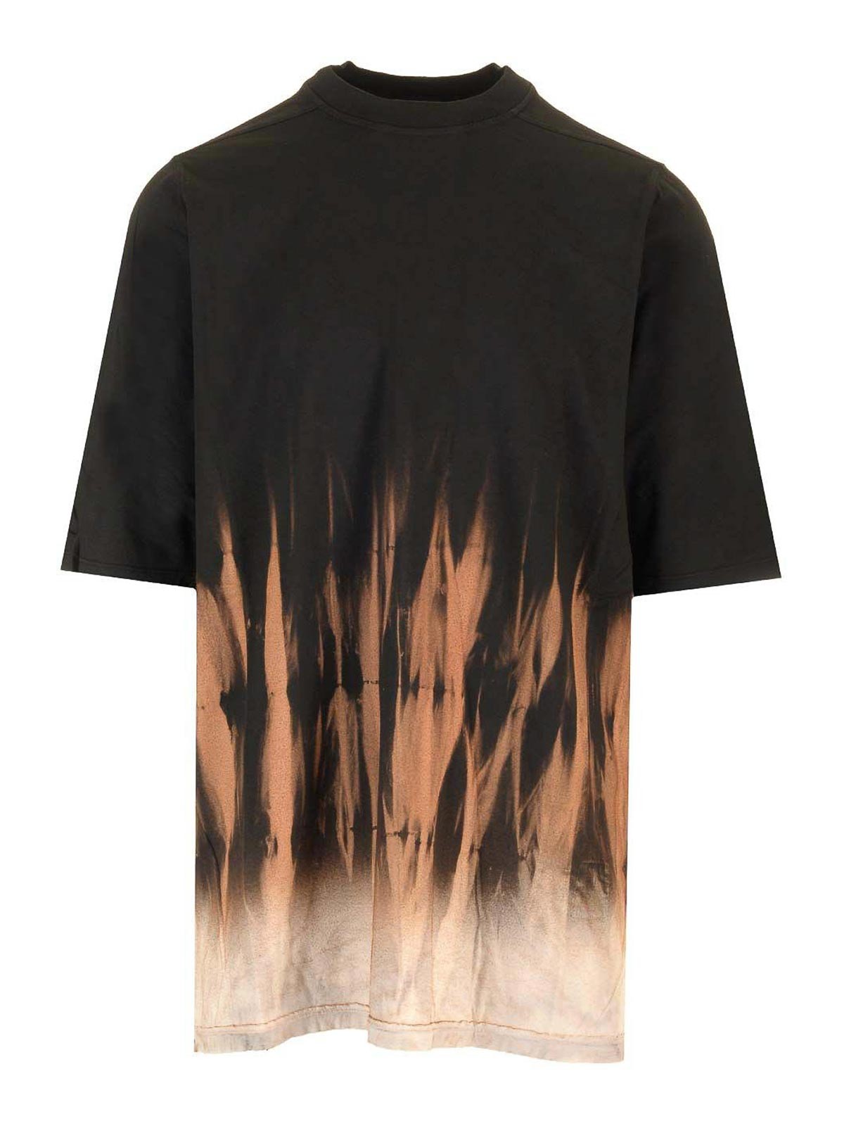Drkshdw Jumbo Short Sleeves T-shirt In Black