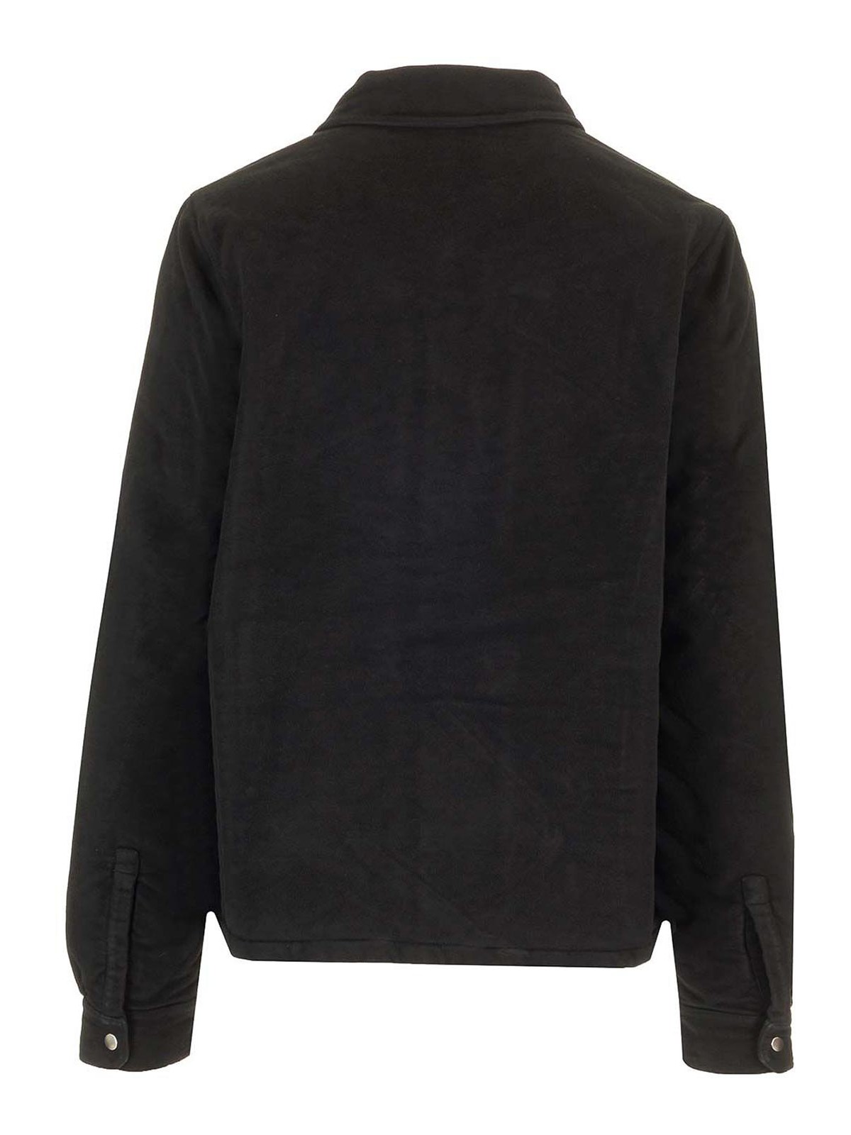 Drkshdw Padded Cotton-moleskin Jacket In Black