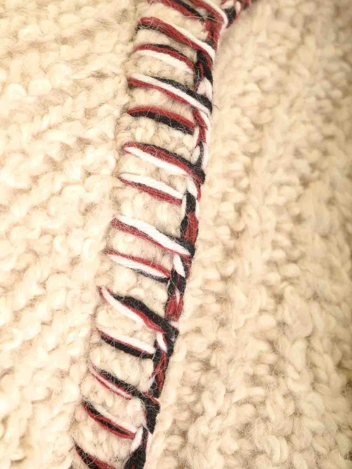 Durazzi Milano Chunky Knit Sweater Knitwear Beige In Sand