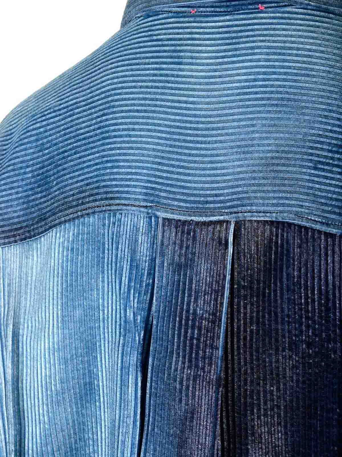 Forte Forte Velvet Overshirt In Blue
