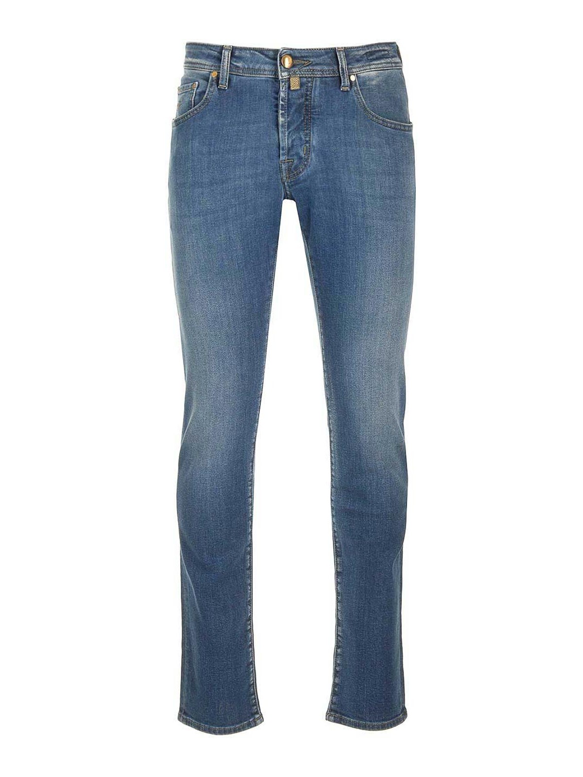 Jacob Cohen Super Slim Fit  Jeans In Blue