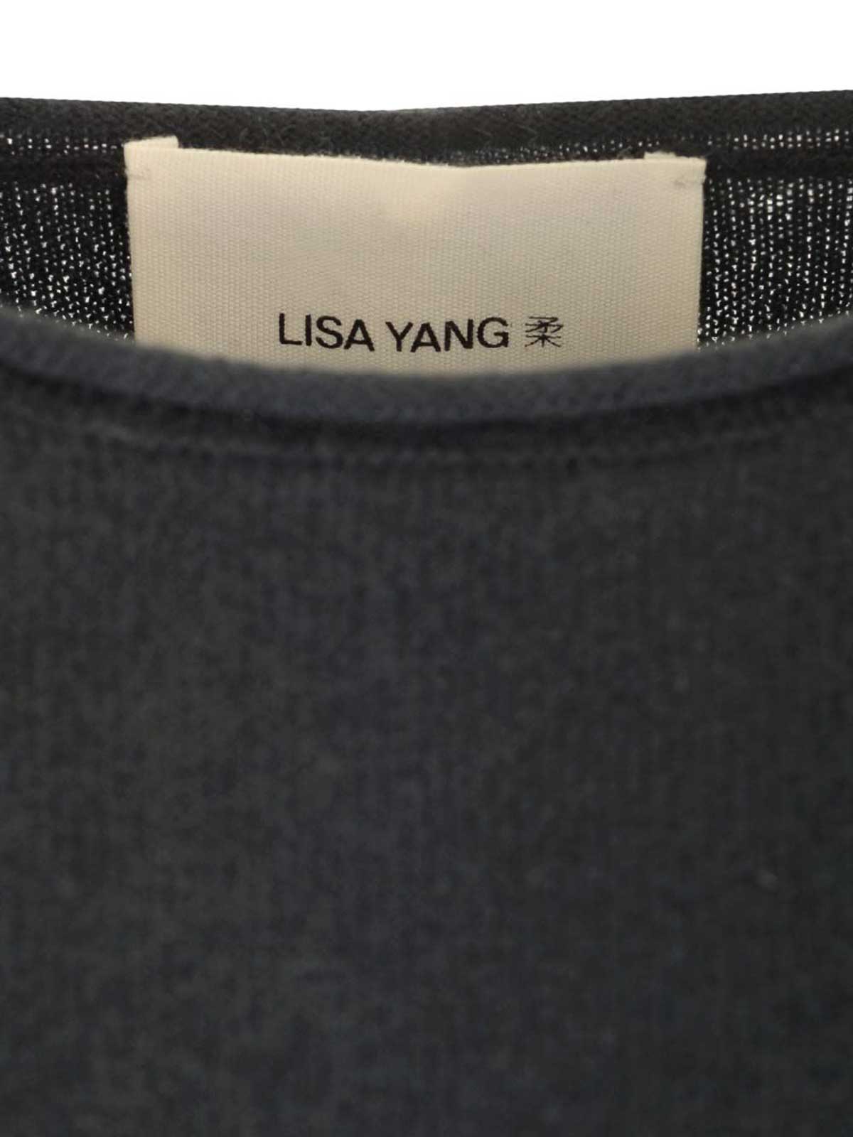 Lisa Yang Ida Loose-knit Cashmere Sweater In Blue