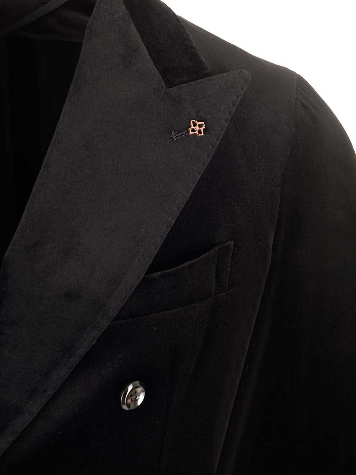 Tagliatore Montecarlo Jackets Black In Black