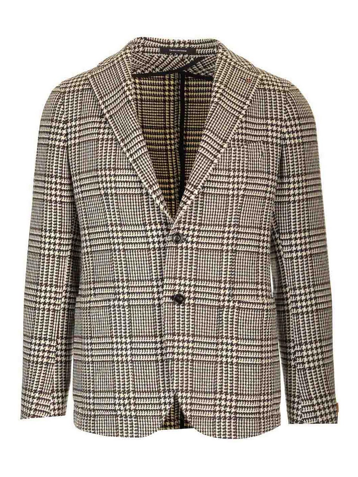Tagliatore Classic Two-button Montecarlo Blazer In Multi