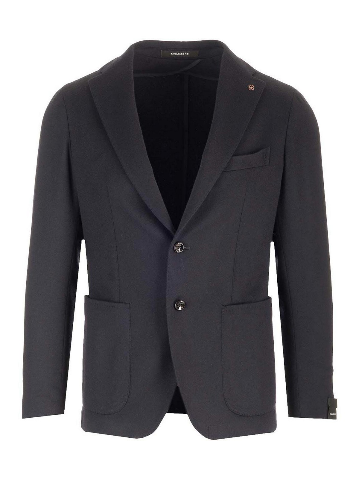 Tagliatore Classic Two-button Montecarlo Blazer In Black