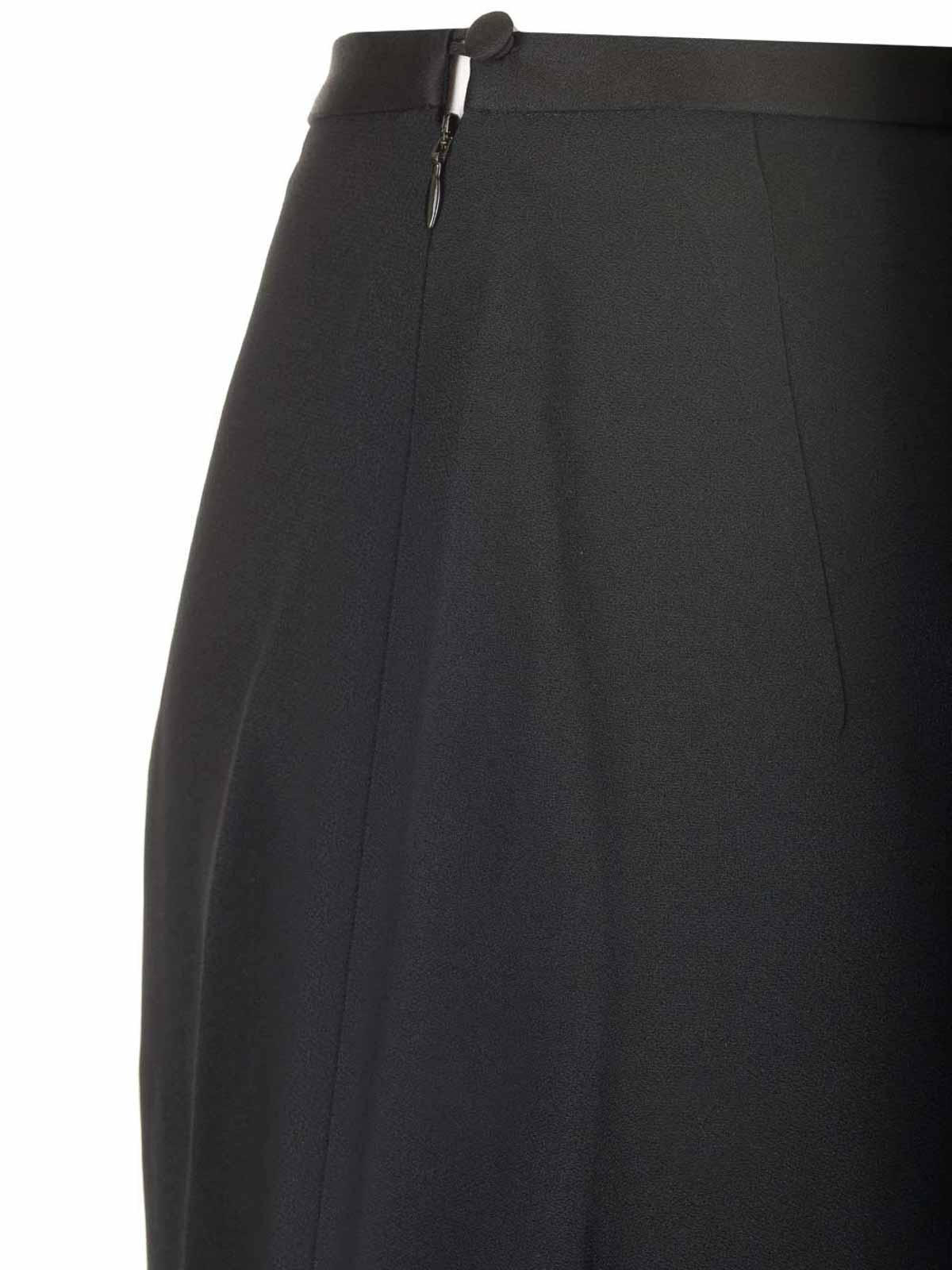 Taller Marmo Piave Midi Skirt In Black