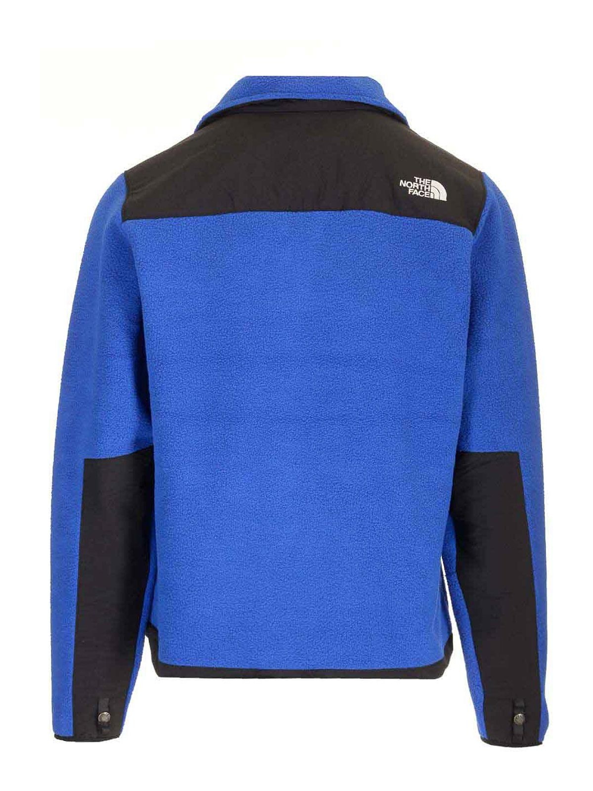 The North Face Mens Retro Denali Colour-block Fleece Jacket Blue In Blue