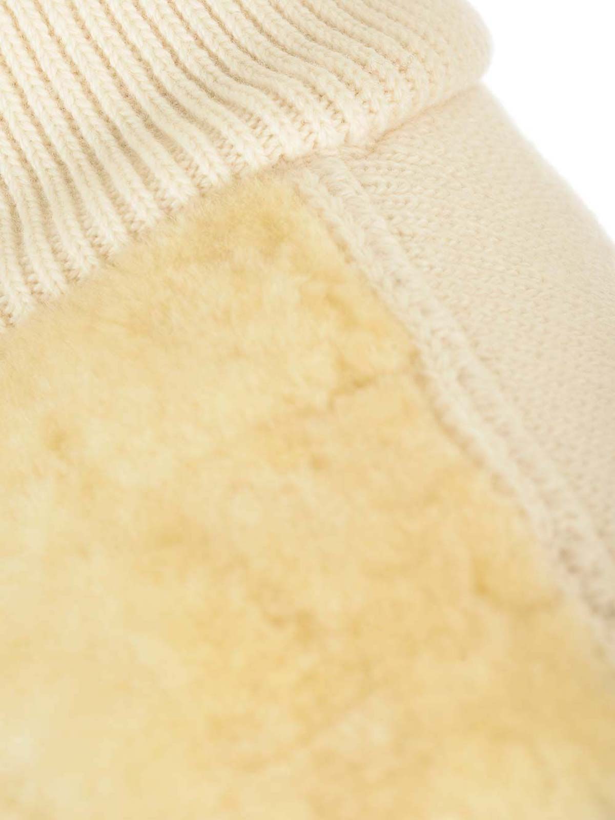 Loewe Wool And Sheraling Vest In Yellow