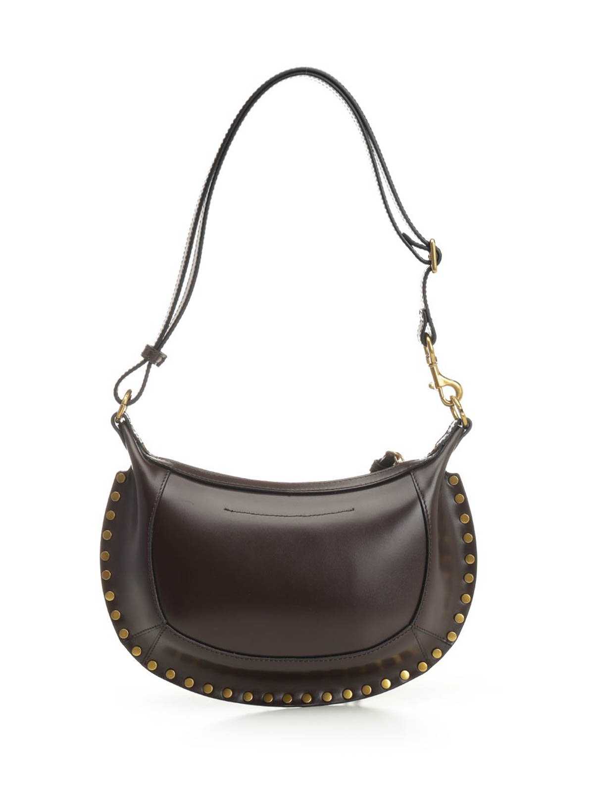 Isabel Marant Oskan Moon Bag In Brown
