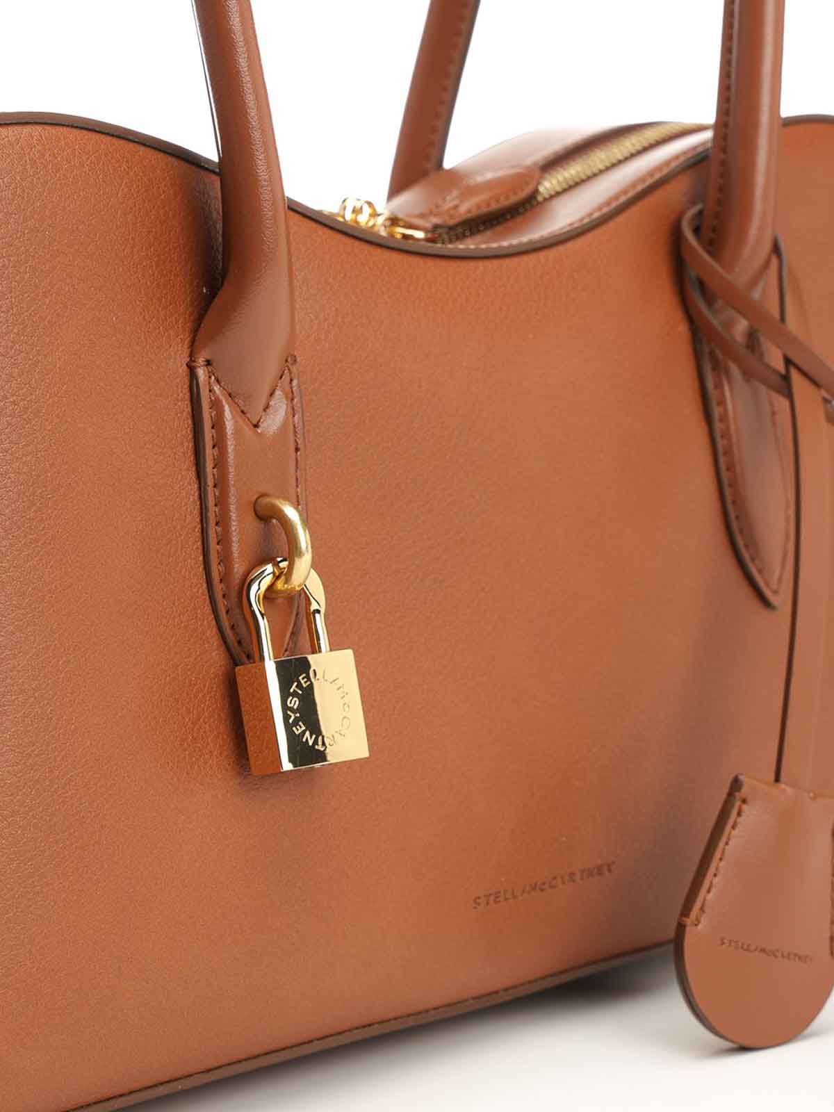 Stella Mccartney Shoulder Bag In Brown