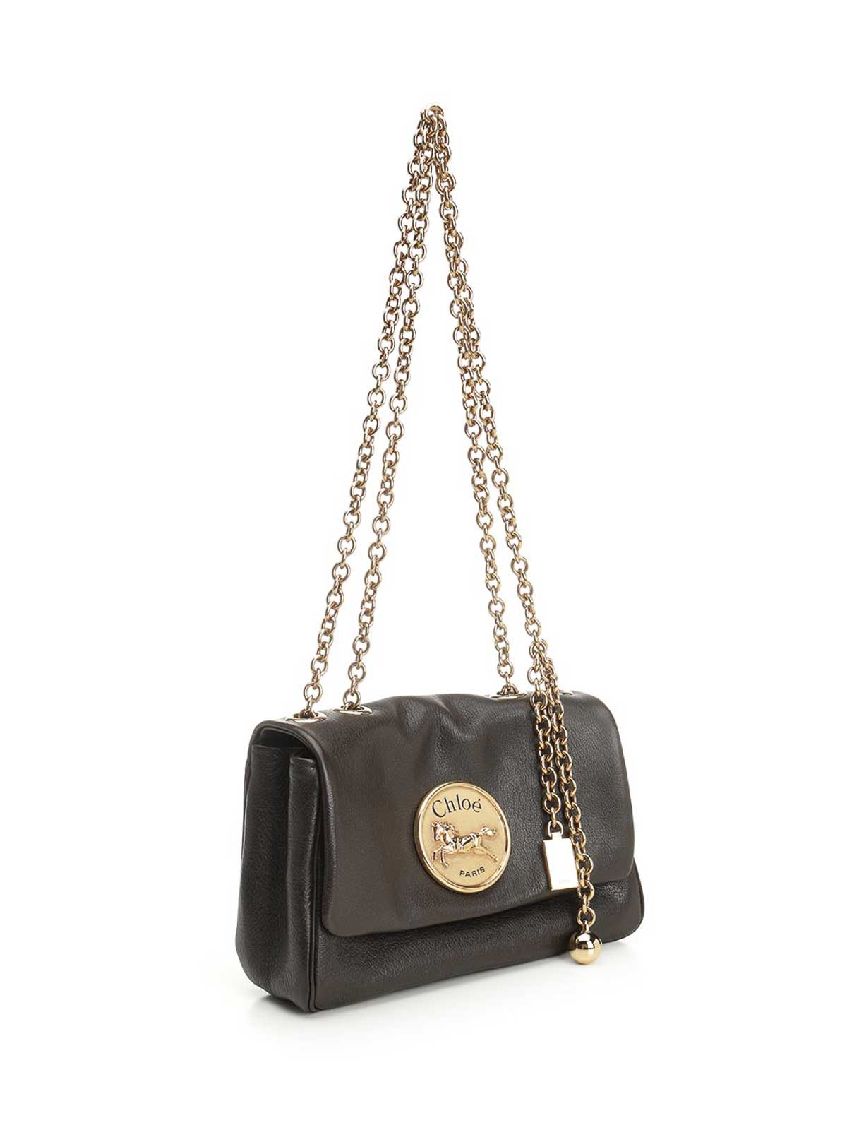 Chloé Small Shoulder Bag In Brown
