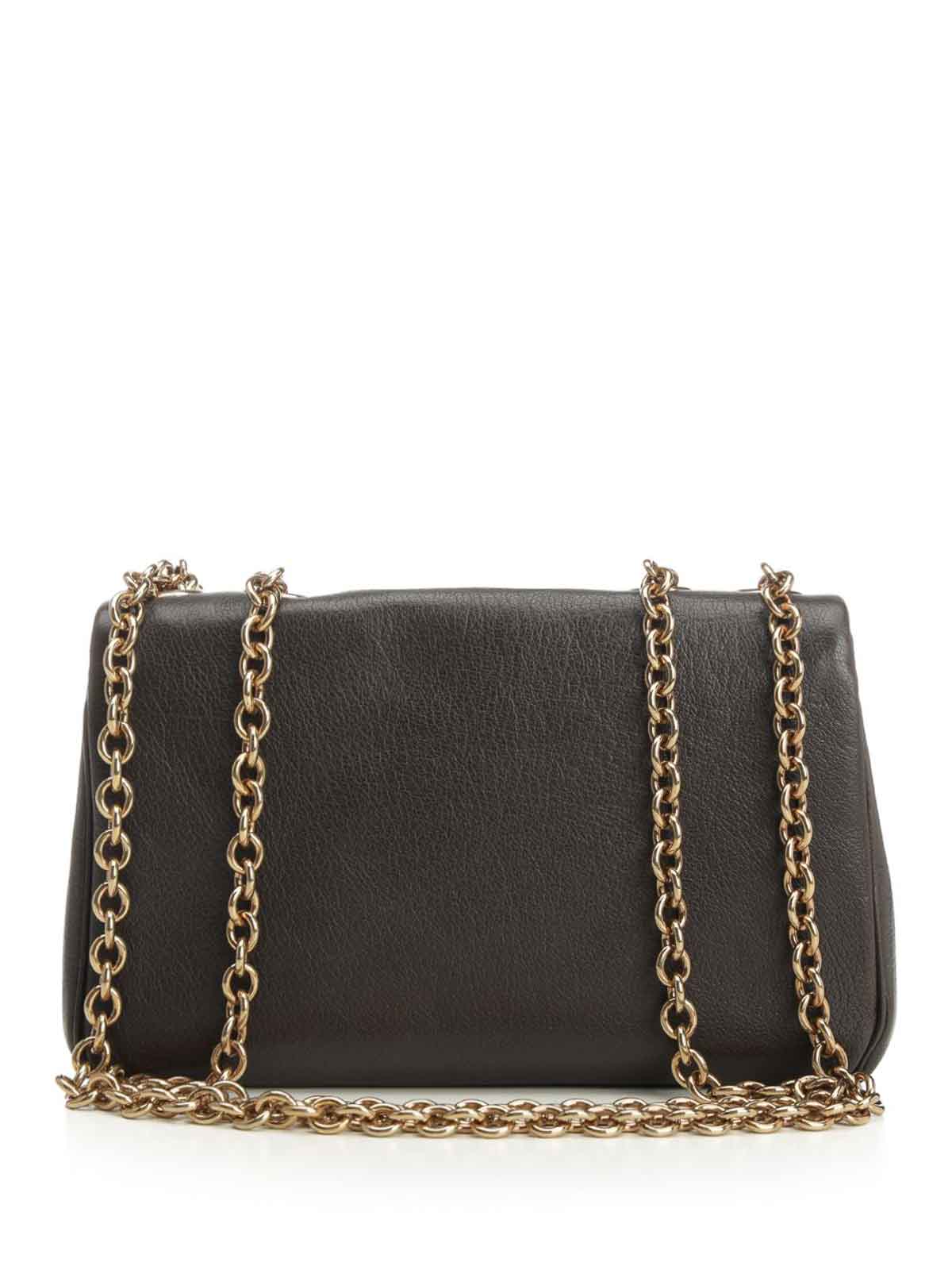 Chloé Small Shoulder Bag In Brown