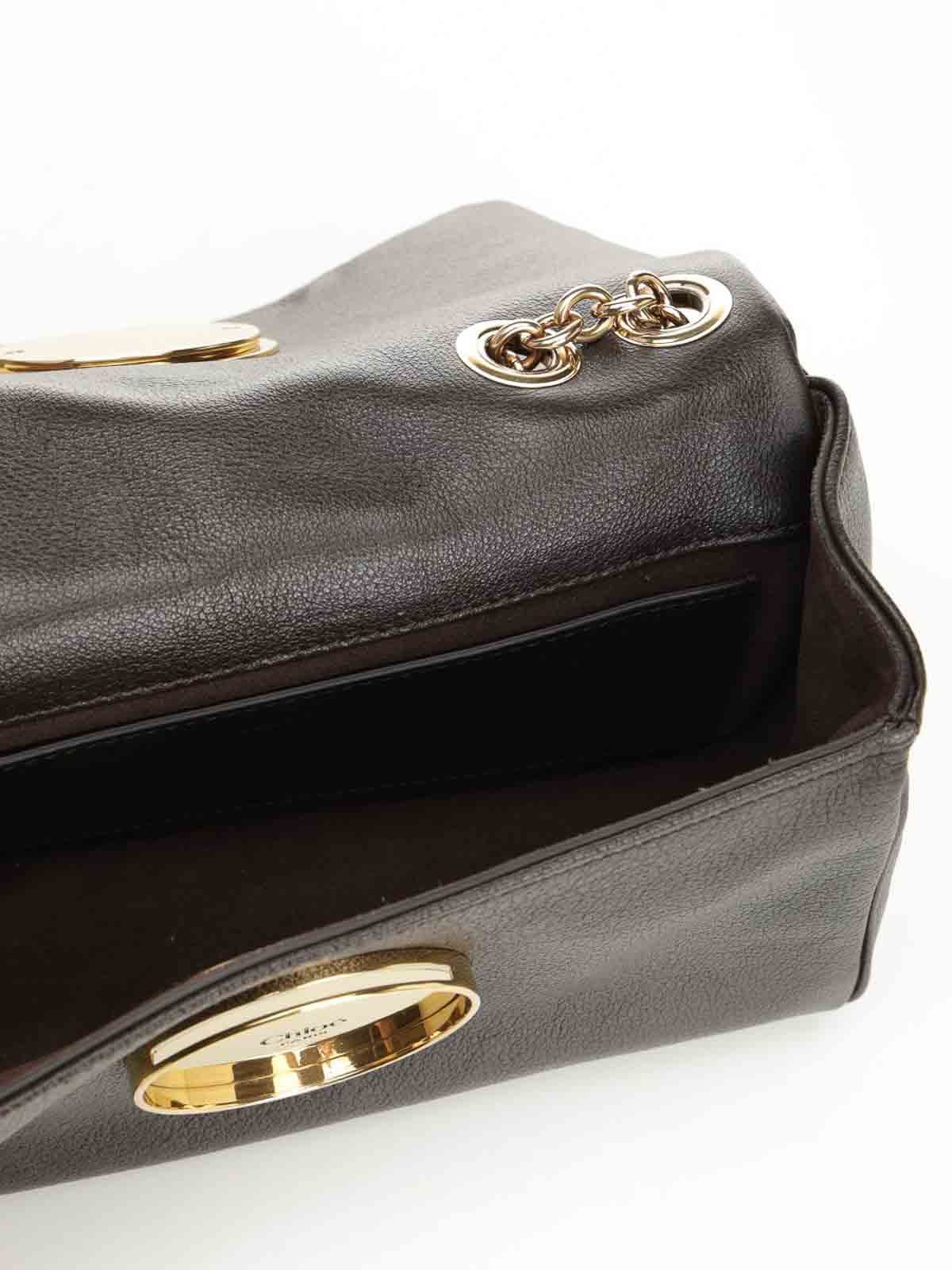 Chloé Small Shoulder Bag In Brown
