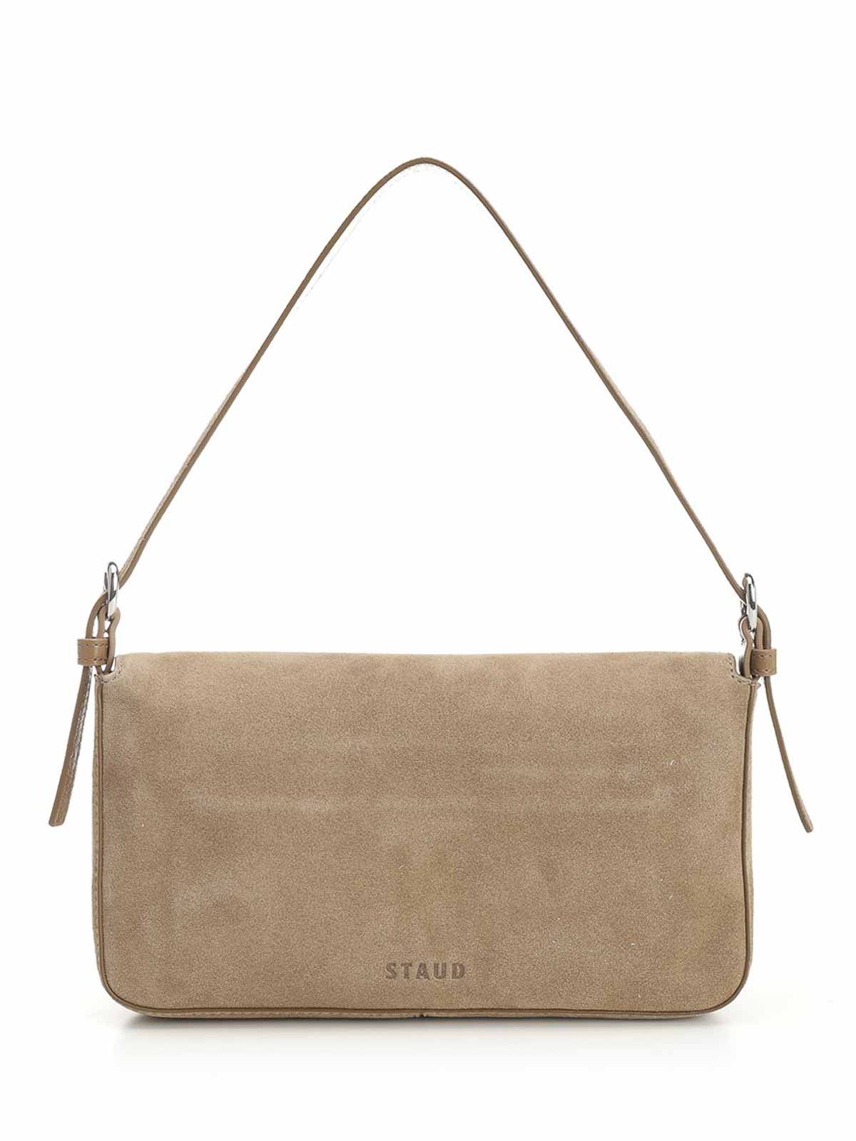 Staud Harlow Shoulder Bag In Sand