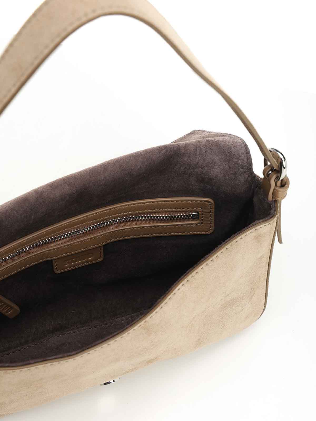 Staud Harlow Shoulder Bag In Sand