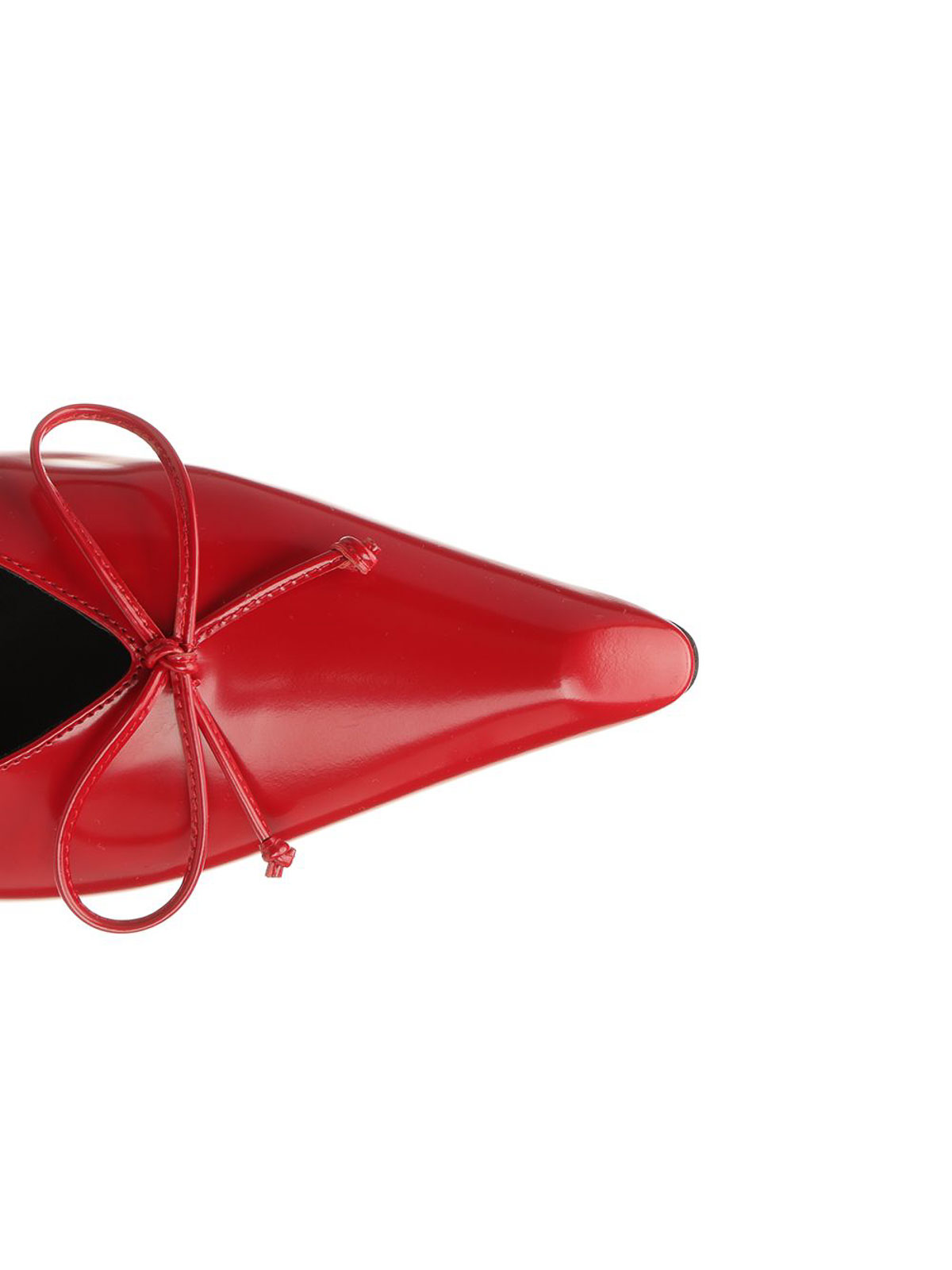 Jacquemus Women Les Slingbacks Cubisto B Kitten Heels In Red