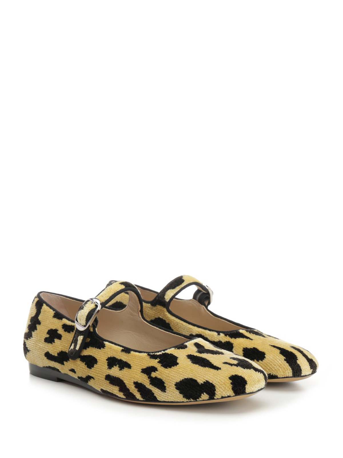 Le Monde Beryl Bevilacqua Leopard Print Mary Jane In Multi
