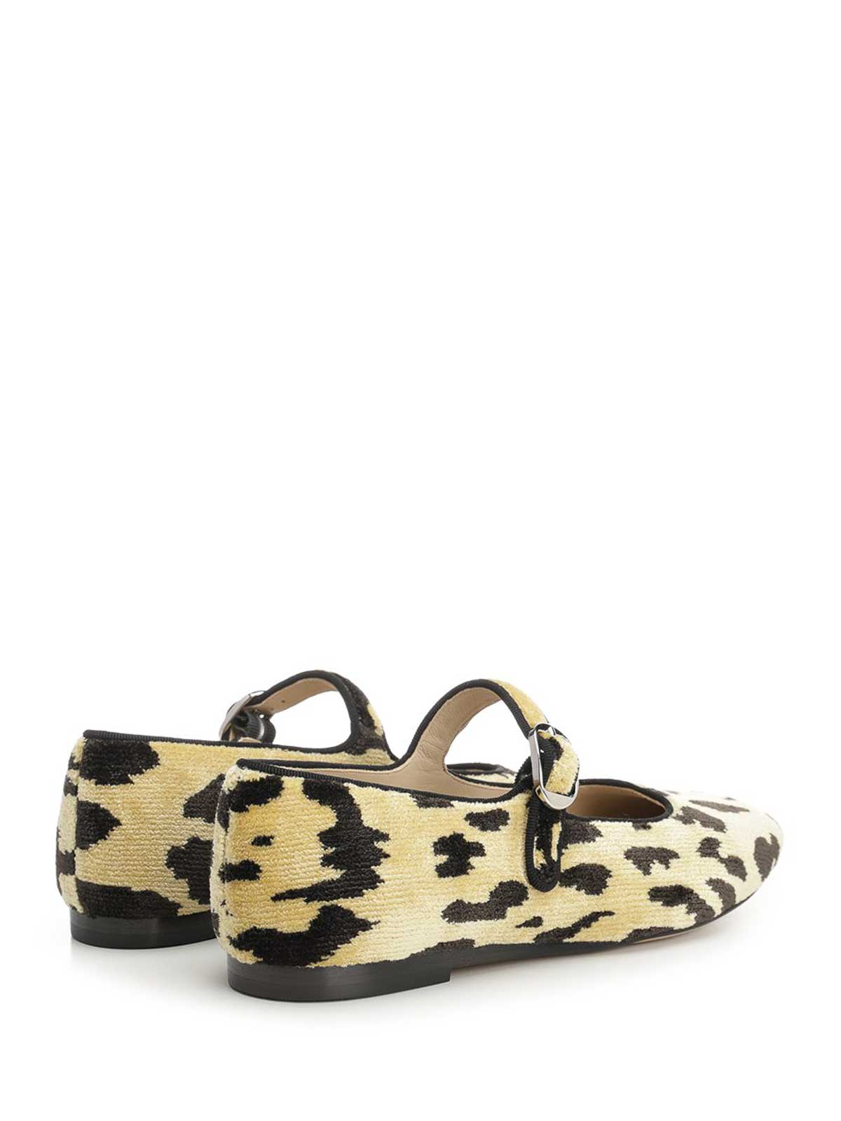 Le Monde Beryl Bevilacqua Leopard Print Mary Jane In Multi