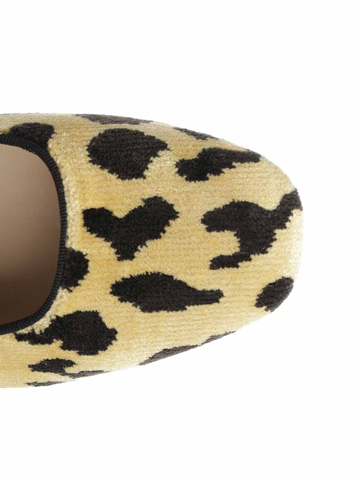 Le Monde Beryl Bevilacqua Leopard Print Mary Jane In Multi