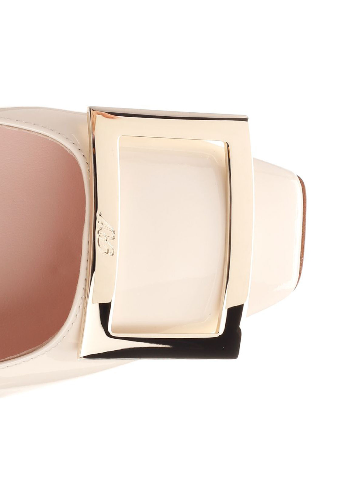 Roger Vivier Trompette Pumps In White