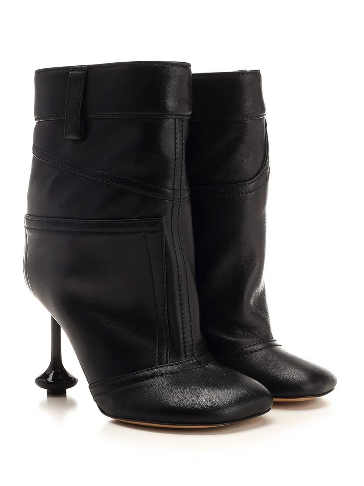 Loewe Toy Ankle Boot In Black