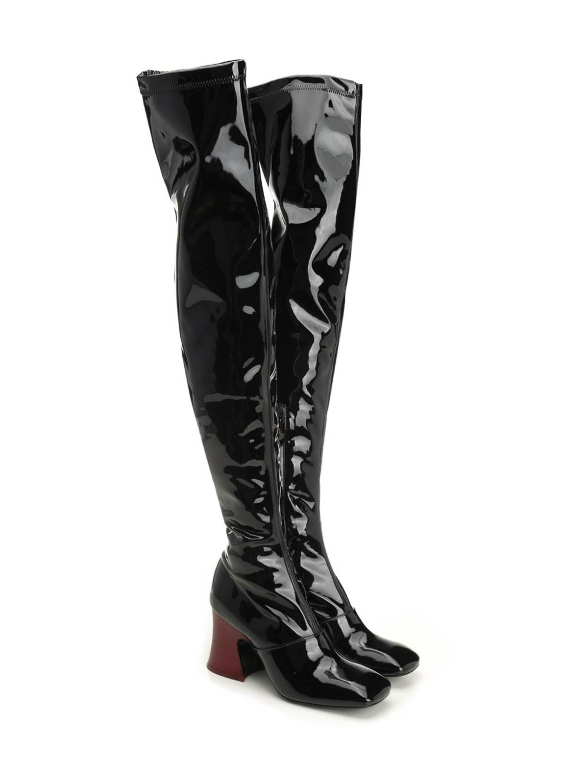 Chloé Janis Over-the-knee Boots In Black