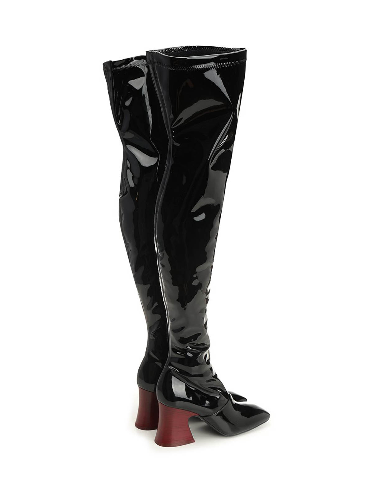 Chloé Janis Over-the-knee Boots In Black
