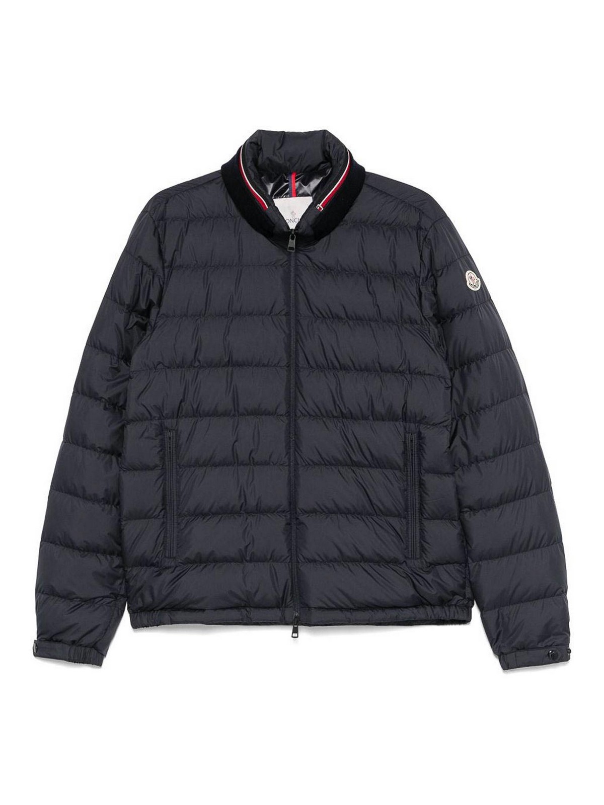 Moncler Brendann Down Jacket With Adjustable Cuffs In Black
