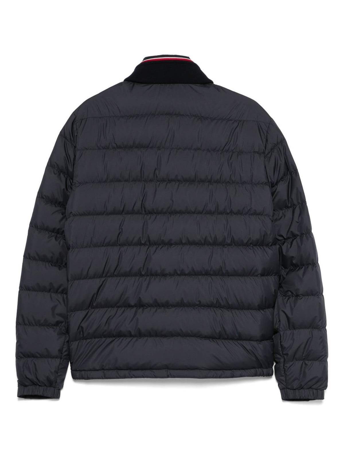 Moncler Brendann Down Jacket With Adjustable Cuffs In Black