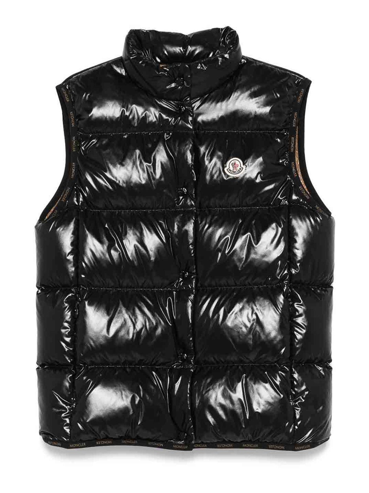 Moncler Glossy Black  Gilet