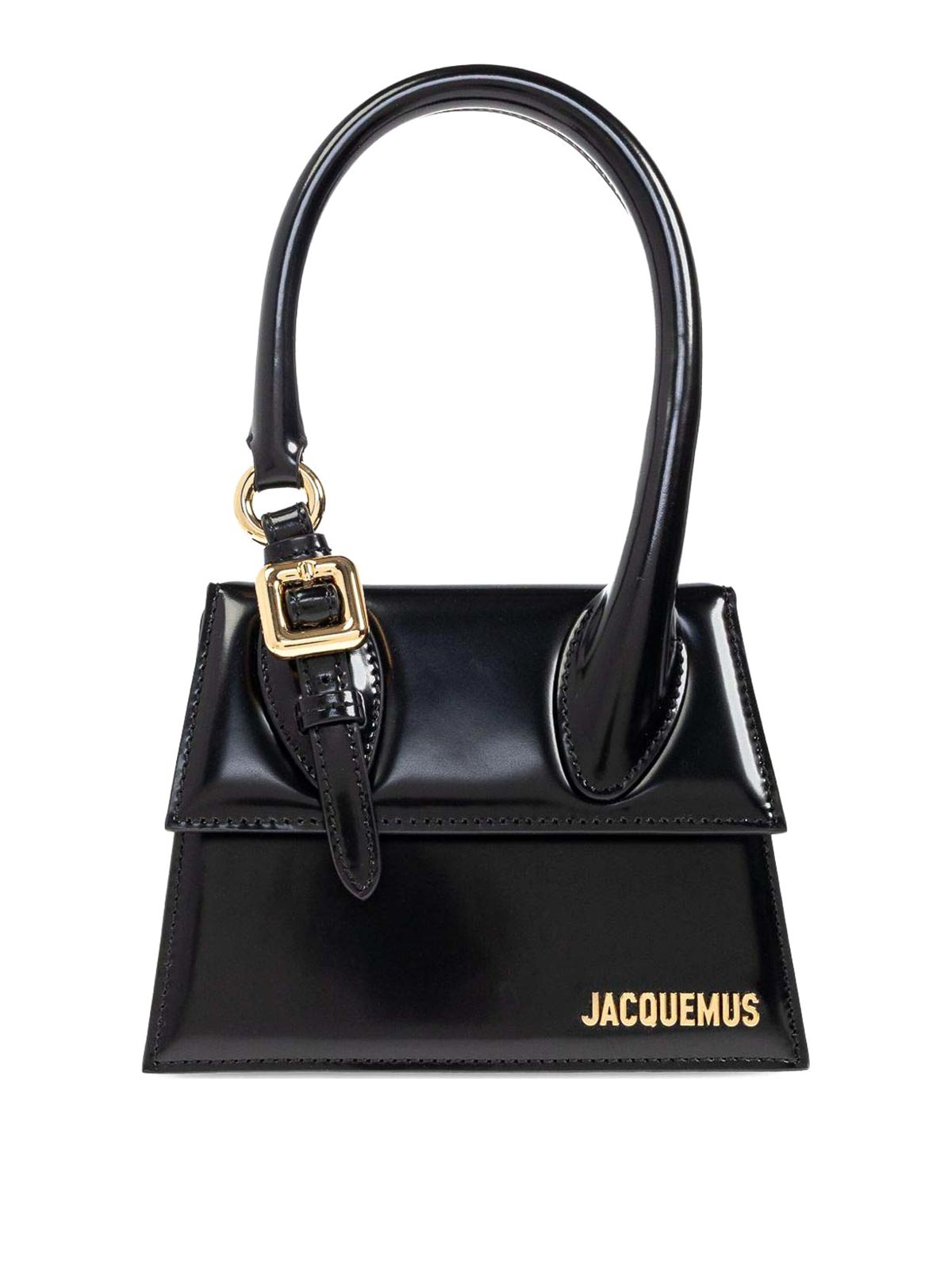 Jacquemus Medium The Chiquito Top-handle Bag In Black