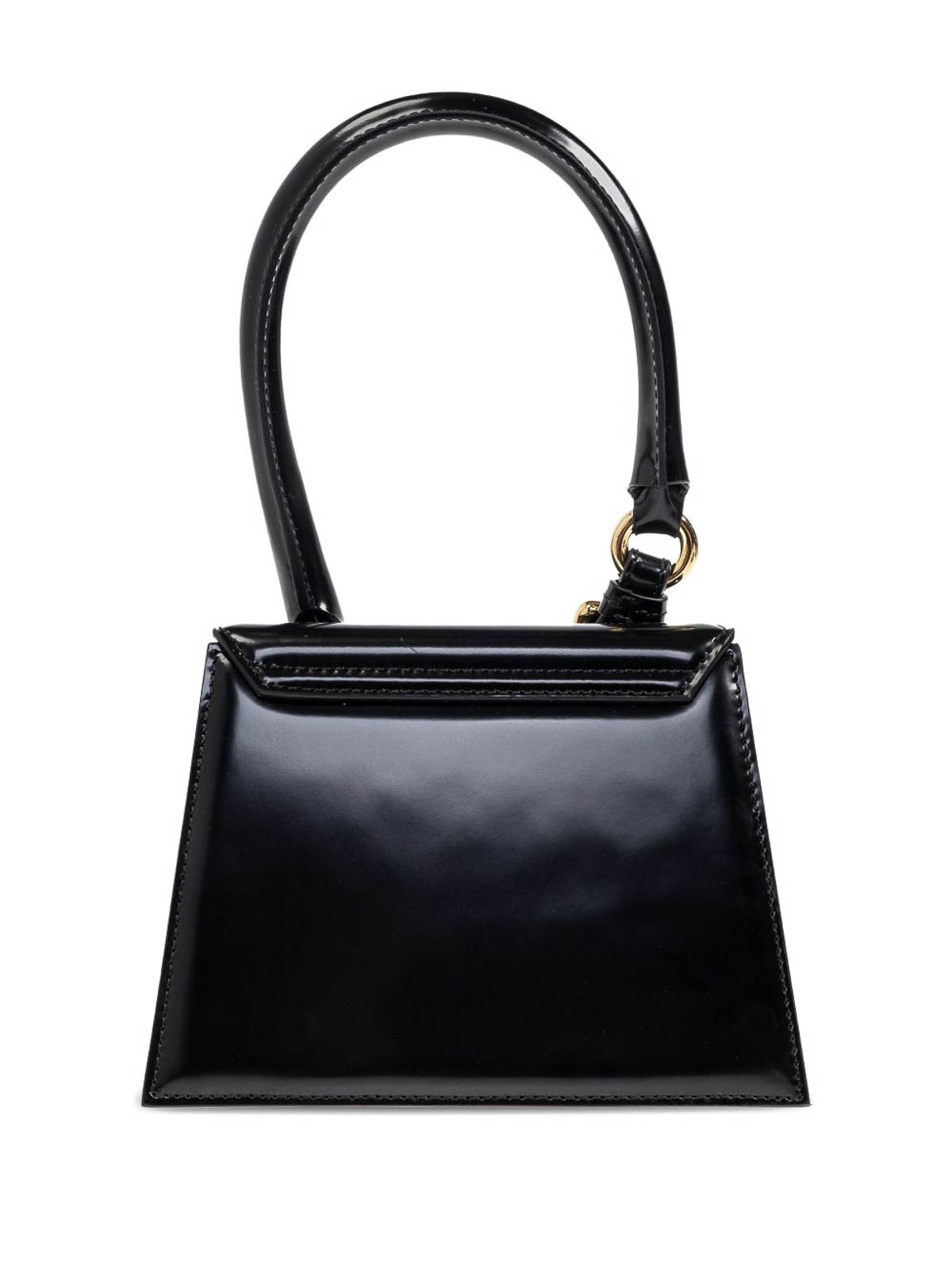 Jacquemus Medium The Chiquito Top-handle Bag In Black