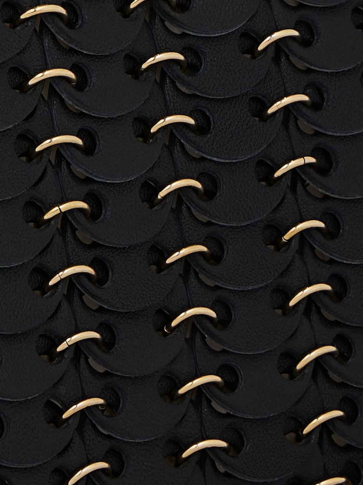 Rabanne Shoulder Bag In Black