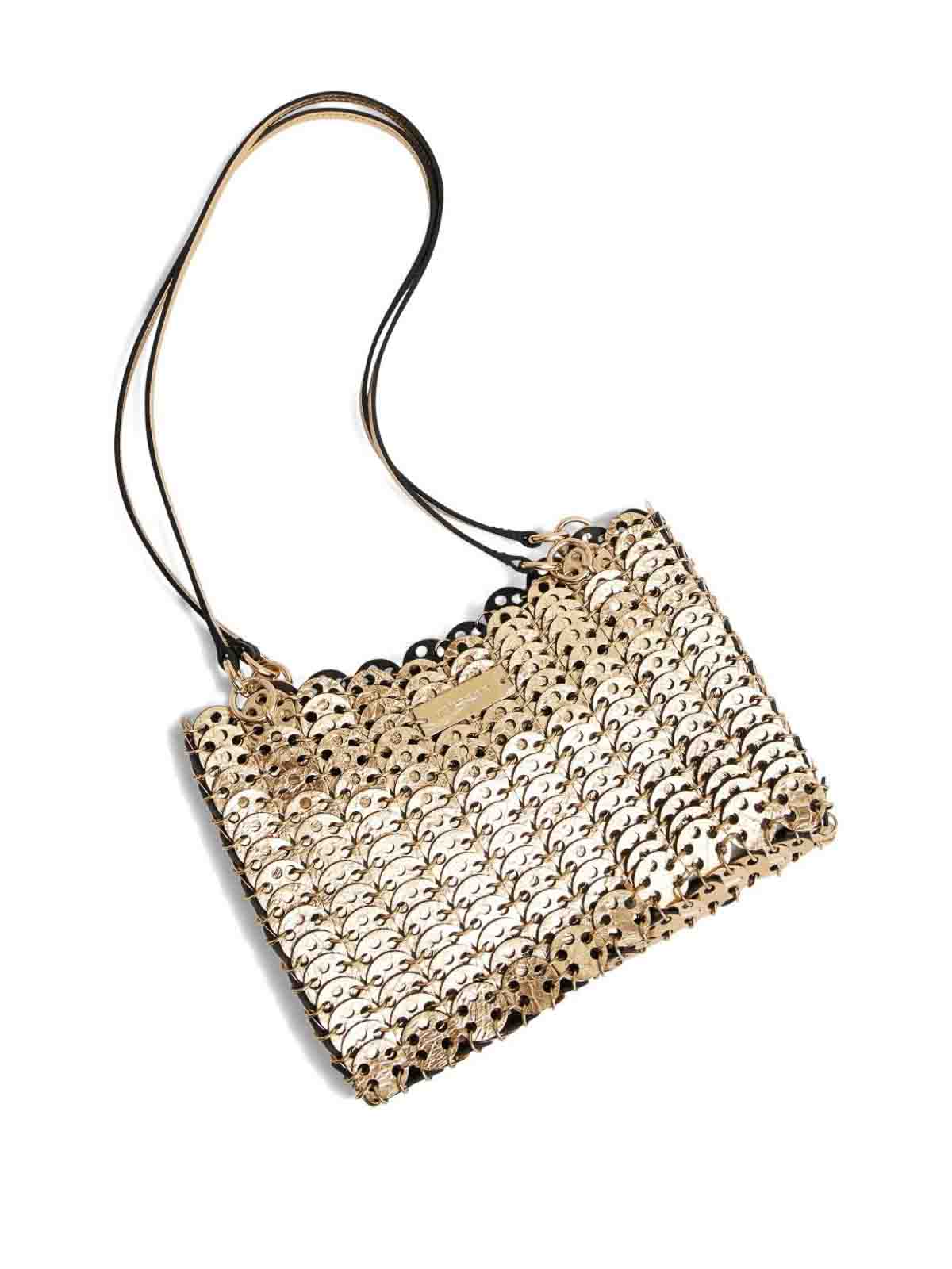 Rabanne Shoulder Bag In Black