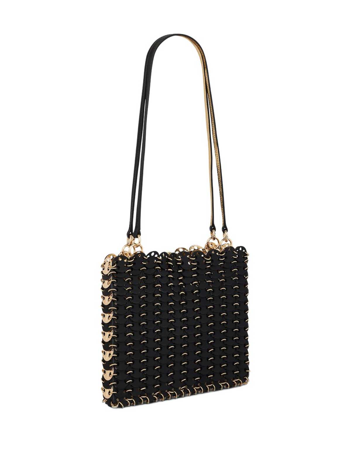 Rabanne Shoulder Bag In Black