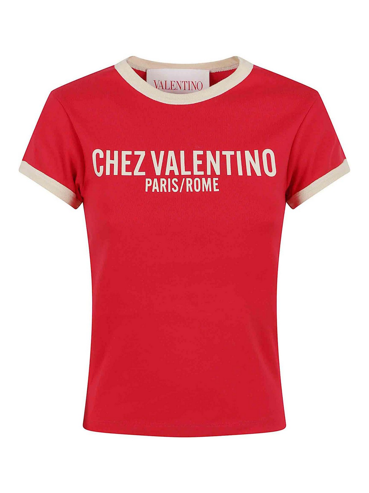 Valentino T-shirt In Red